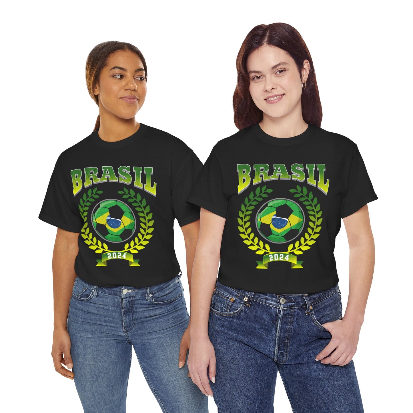 Brasil 2024 Soccer Football Championship Games Brazil Team T-Shirt | Unisex Tee Shirt