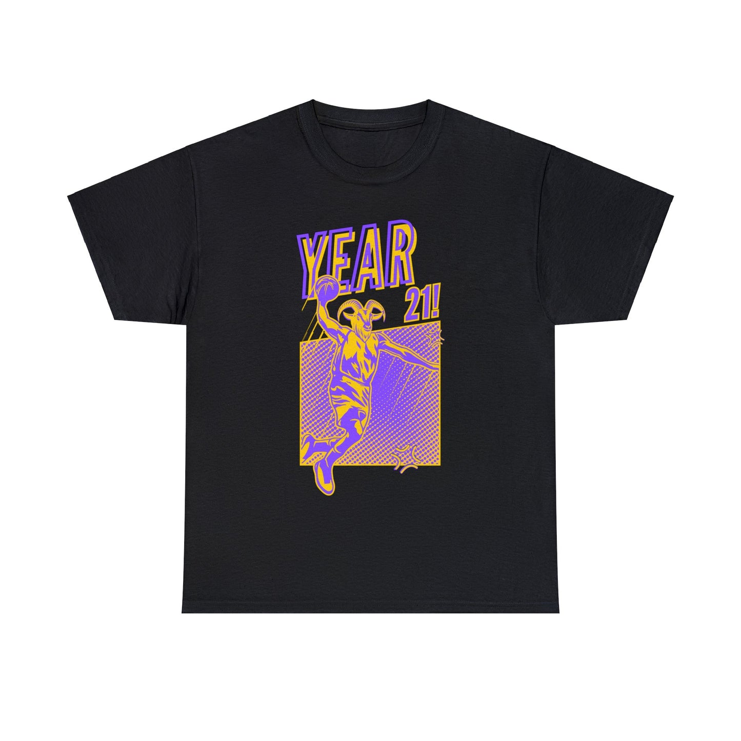 Year 21 GOAT James Basketball Los Angeles T-Shirt | Unisex Tee Shirt