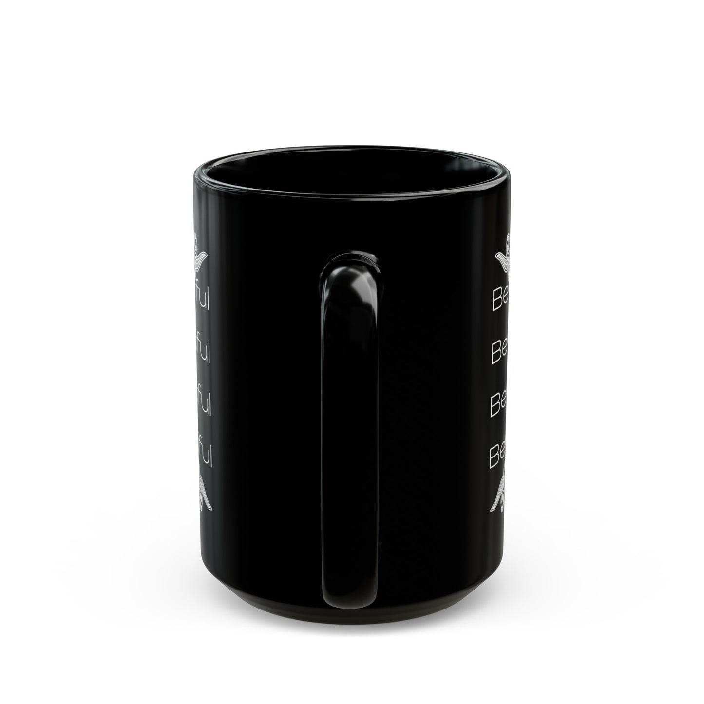 Beautiful Unapologetic  Woman Black Mug (11oz, 15oz)