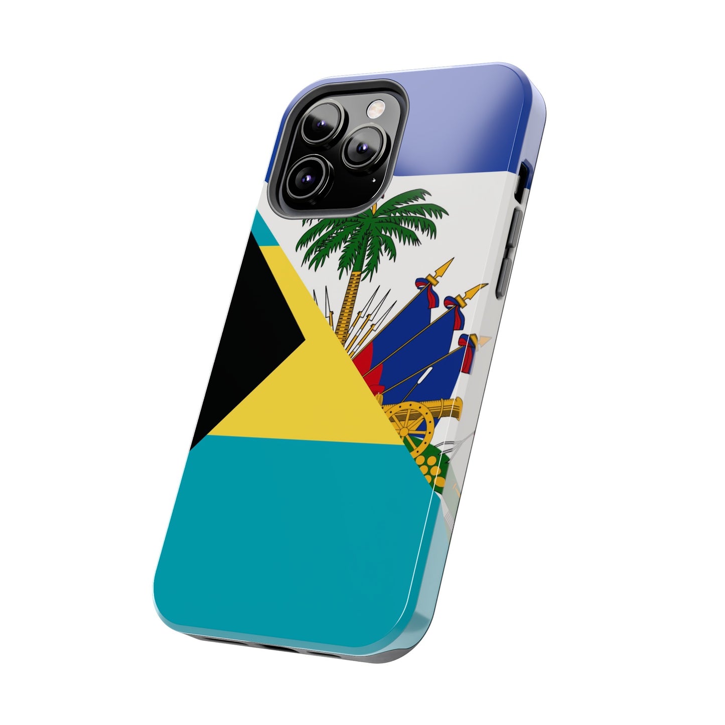 Bahamas Haiti Flag Bahamian Haitian Tough Phone Cases