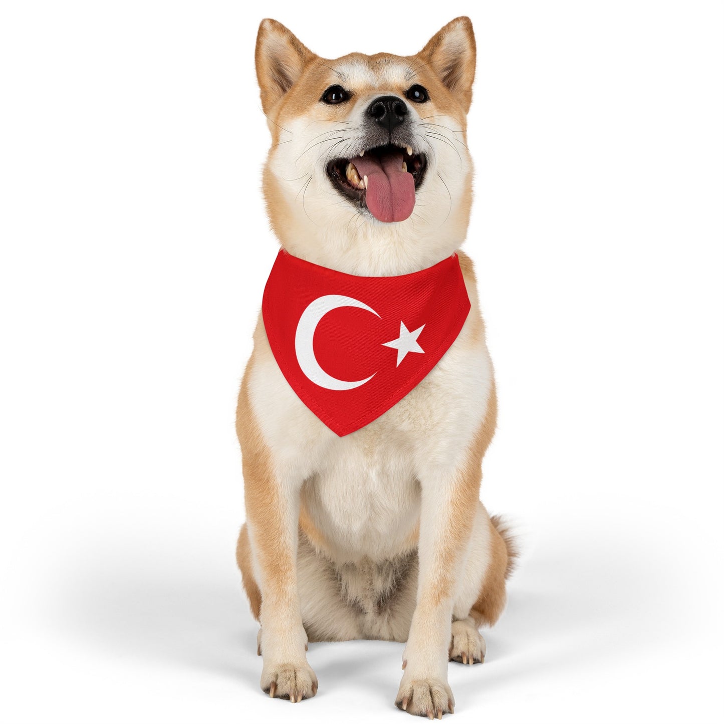 Turkey Pet Bandana Collar | Turkish Flag Dog Cat Animal