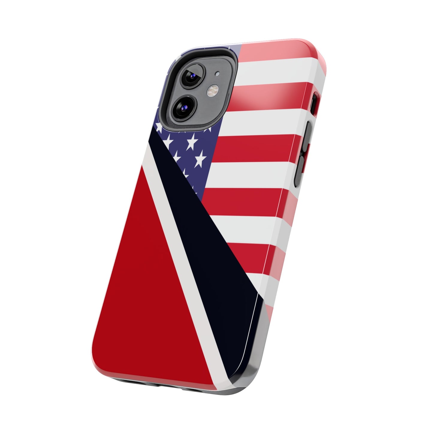 Trinidad American Flag Trini USA Tough Phone Cases