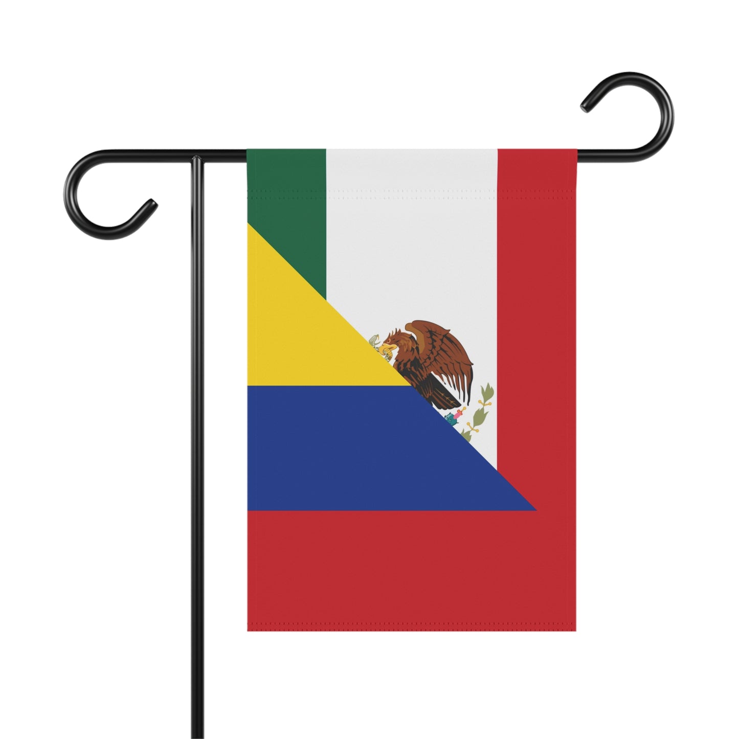 Mexican Colombian Flag Half Mexico Colombia Garden & House Banner