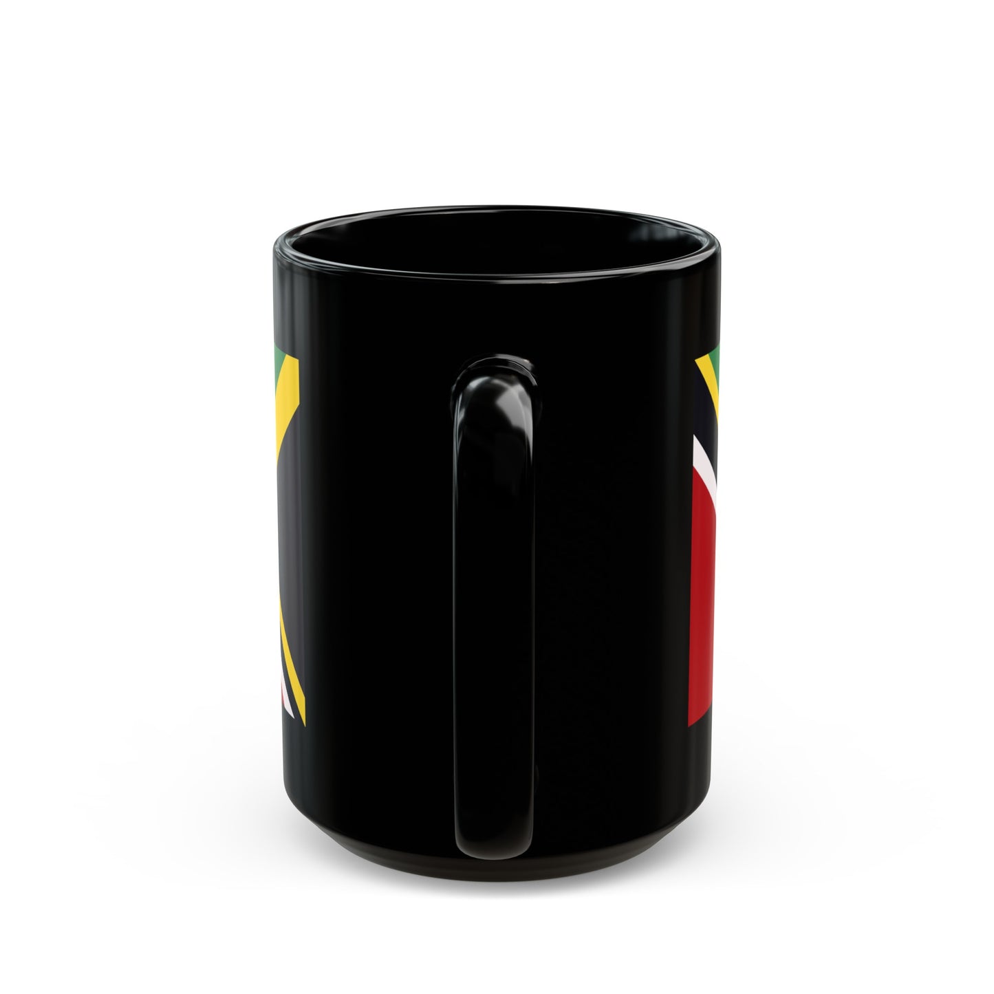 Jamaica Trinidad Flag Jamaican Trini Black Mug (11oz, 15oz)