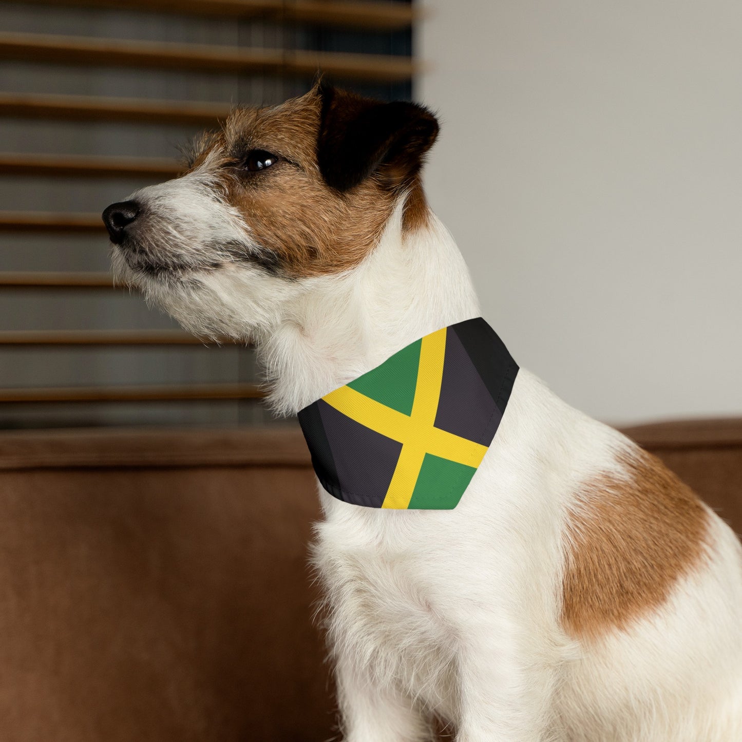 Jamaican Flag Pet Bandana Collar Jamaica Dog Cat