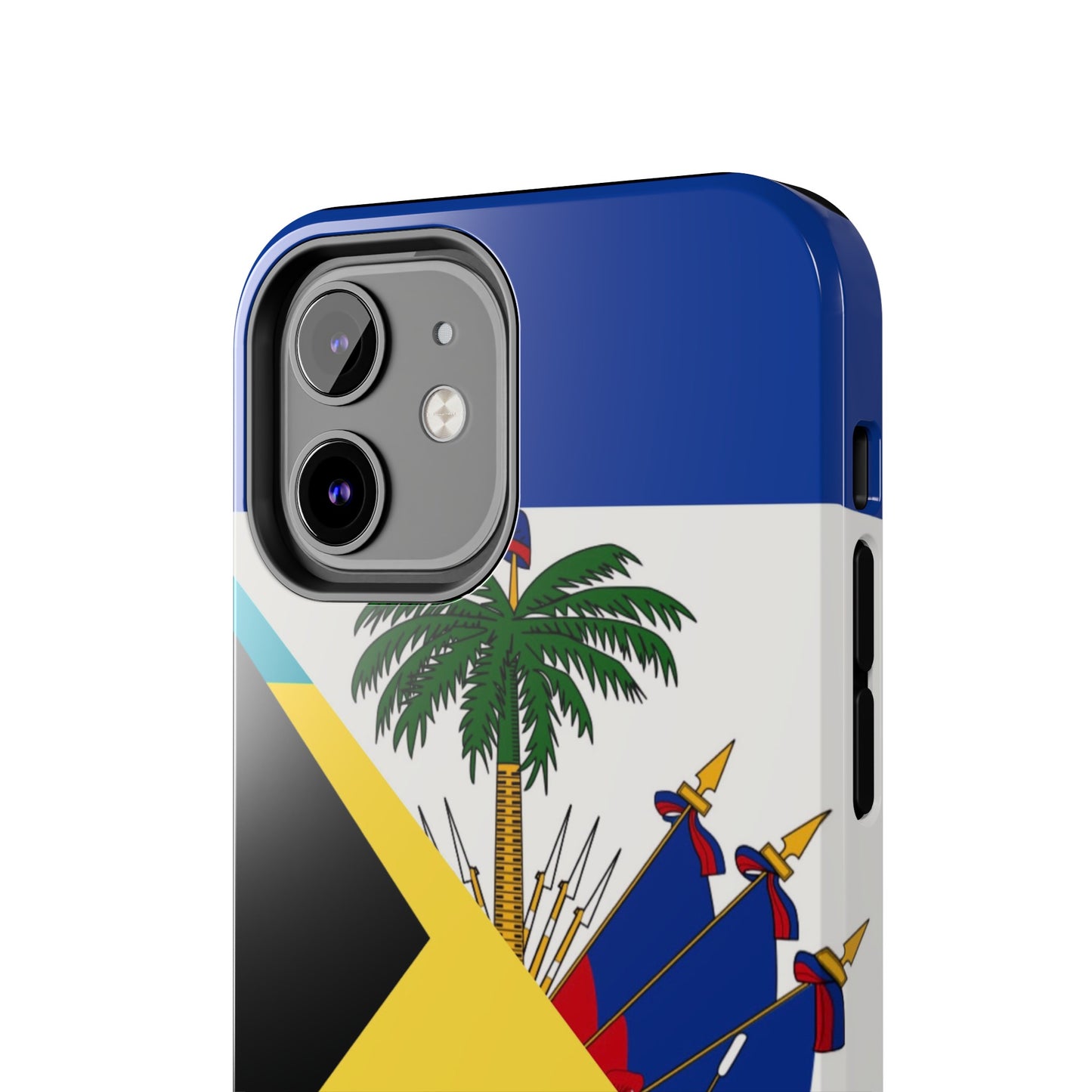 Bahamas Haiti Flag Bahamian Haitian Tough Phone Cases