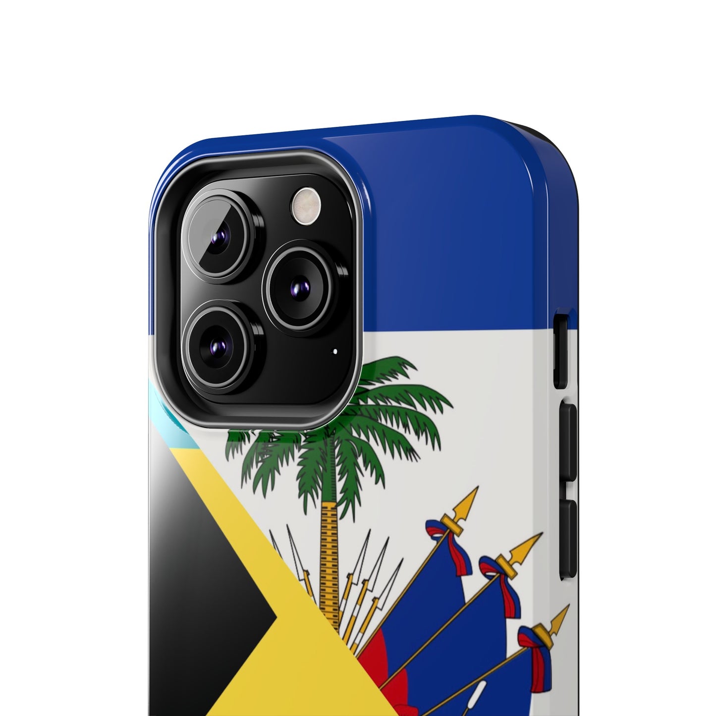 Bahamas Haiti Flag Bahamian Haitian Tough Phone Cases