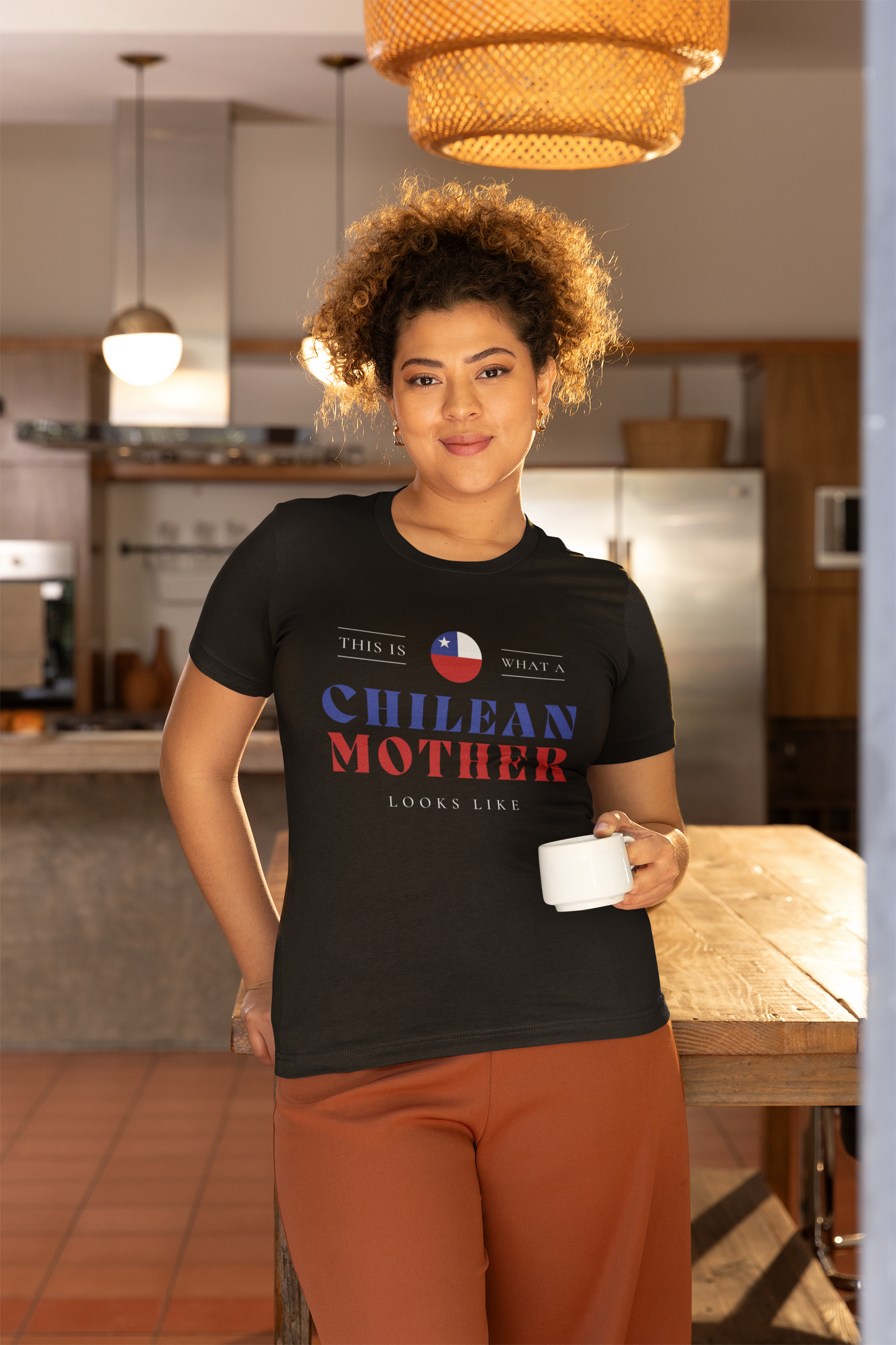 Chilean Mom Looks Like Chile Mother T-Shirt | Unisex Tee Shirt