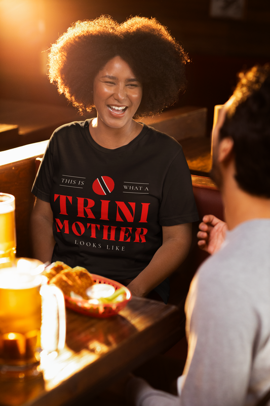 Trini Mom Looks Like Trinidad Mother T-Shirt | Unisex Tee Shirt