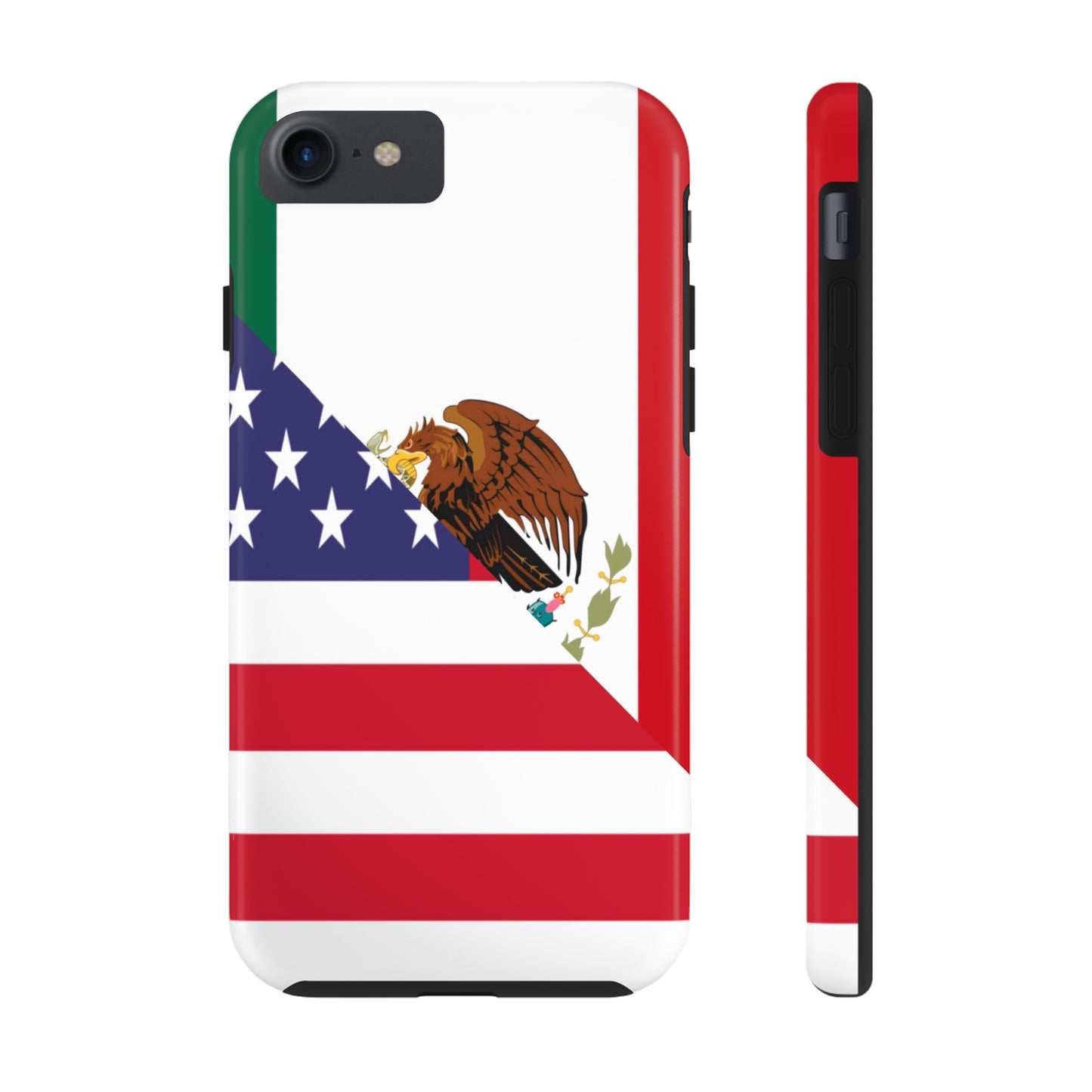 Mexican American Flag Mexico USA Tough Phone Cases