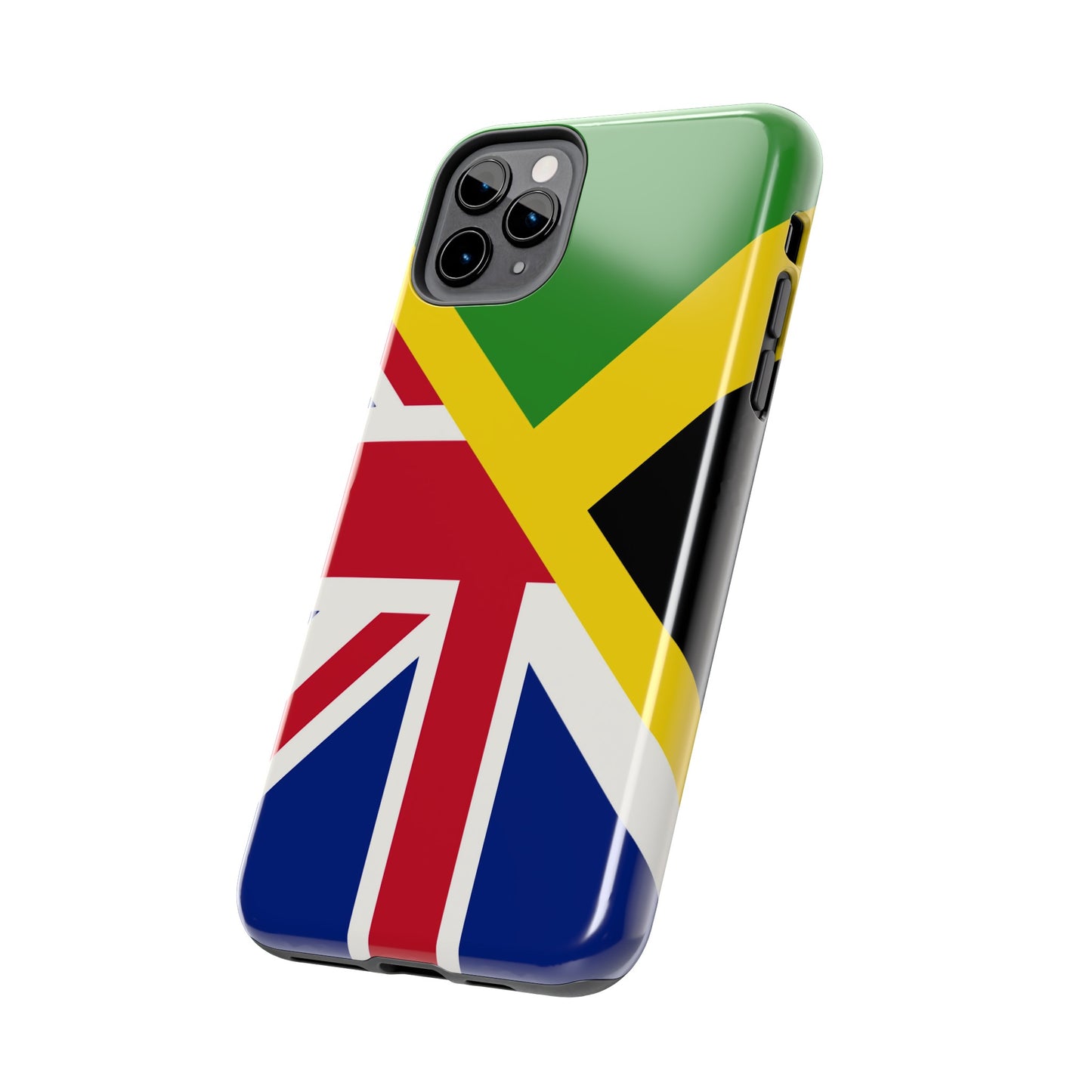 UK Jamaican Flag Union Jack Jamaica Tough Phone Cases