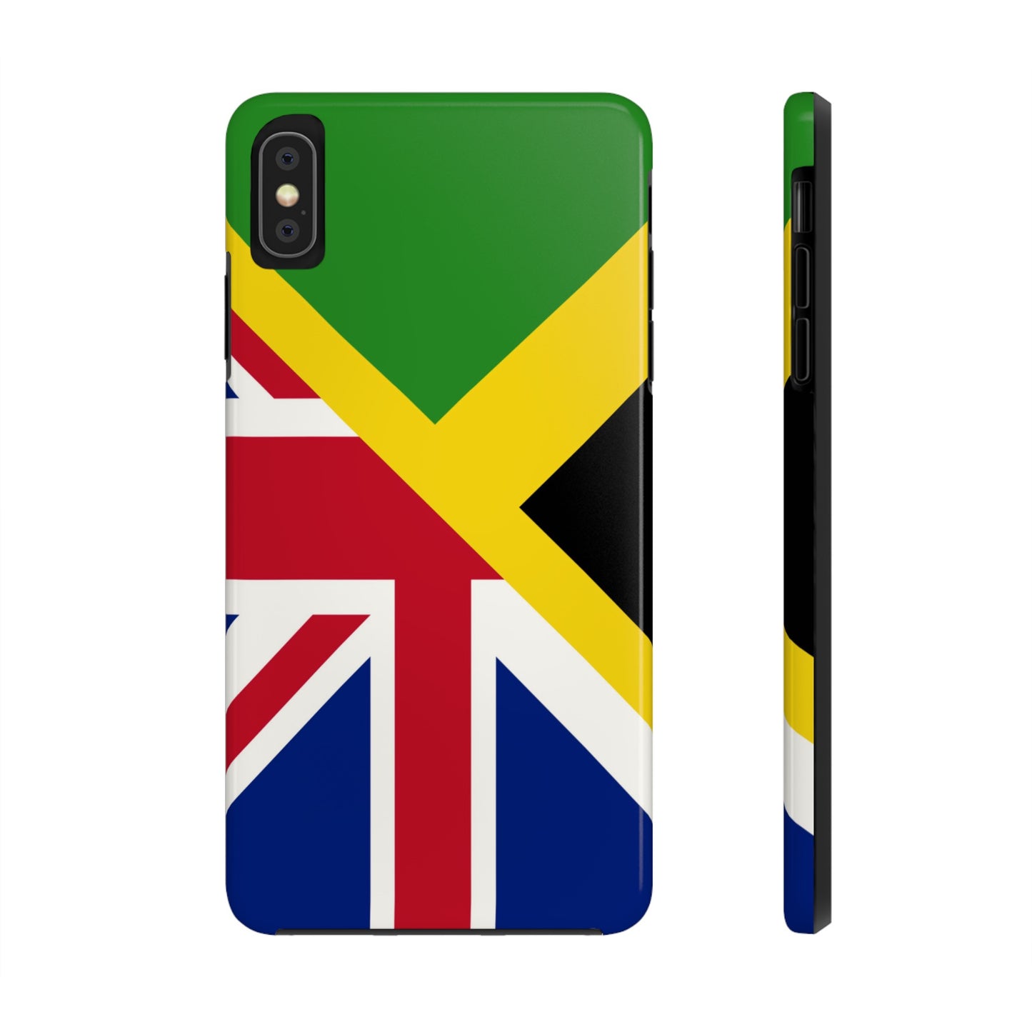 UK Jamaican Flag Union Jack Jamaica Tough Phone Cases