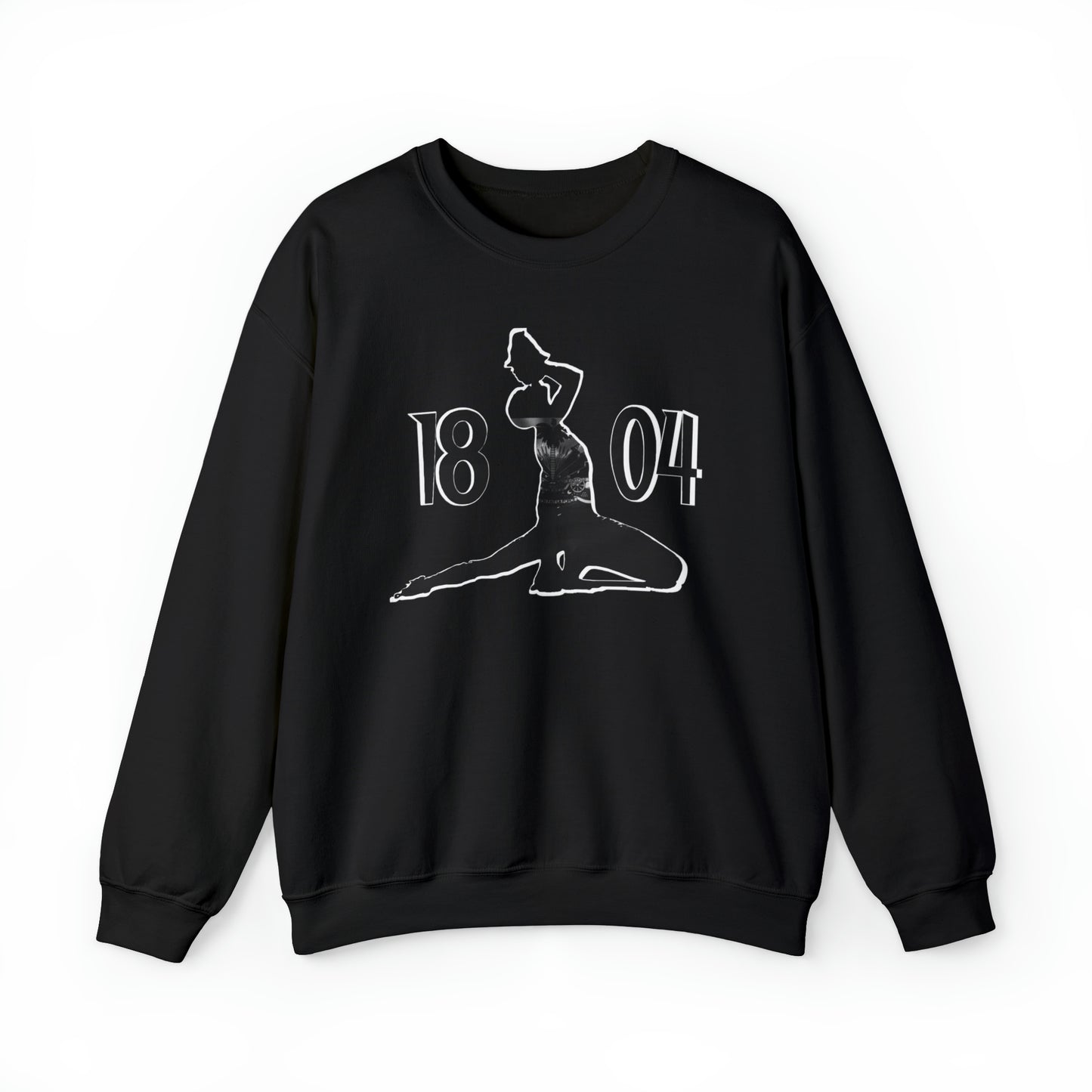 Black and White Neg Marron 1804 Haiti | Haitian Neg Mawon Unisex Sweatshirt