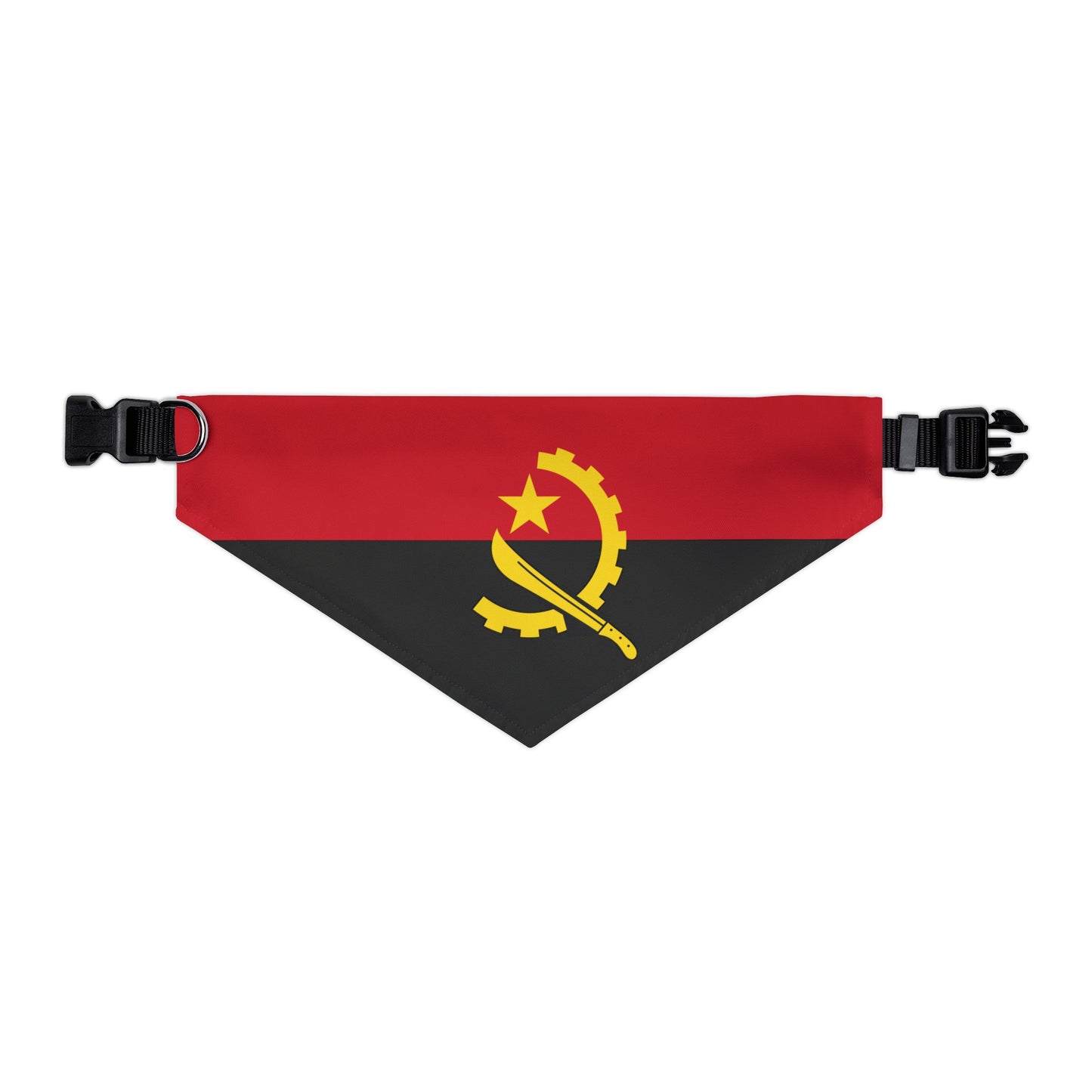 Angola Flag Pet Bandana Collar | Animal Cat Dog Collar Angolan