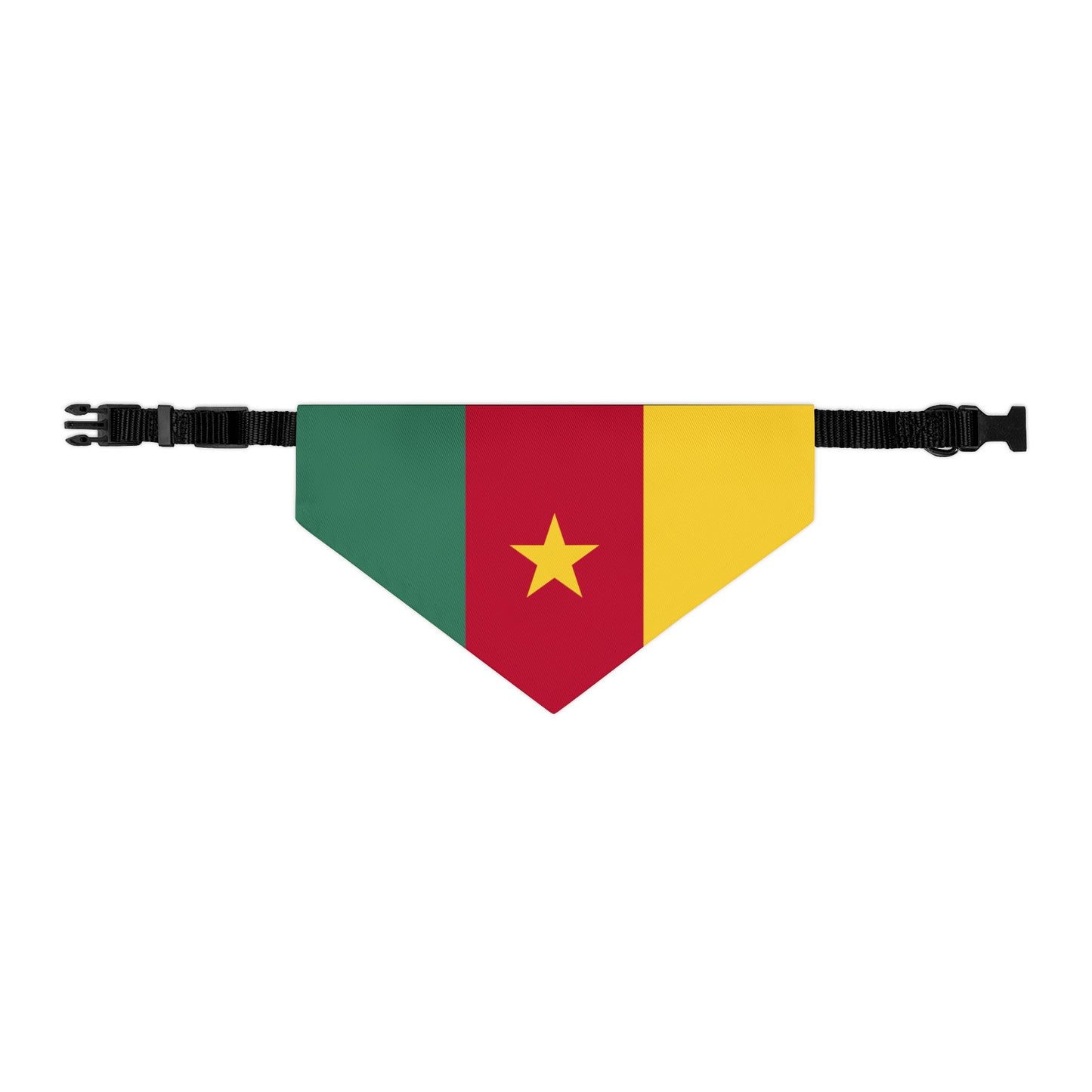 Cameroon Pet Bandana Collar | Cameroonian flag Dog Cat Animal