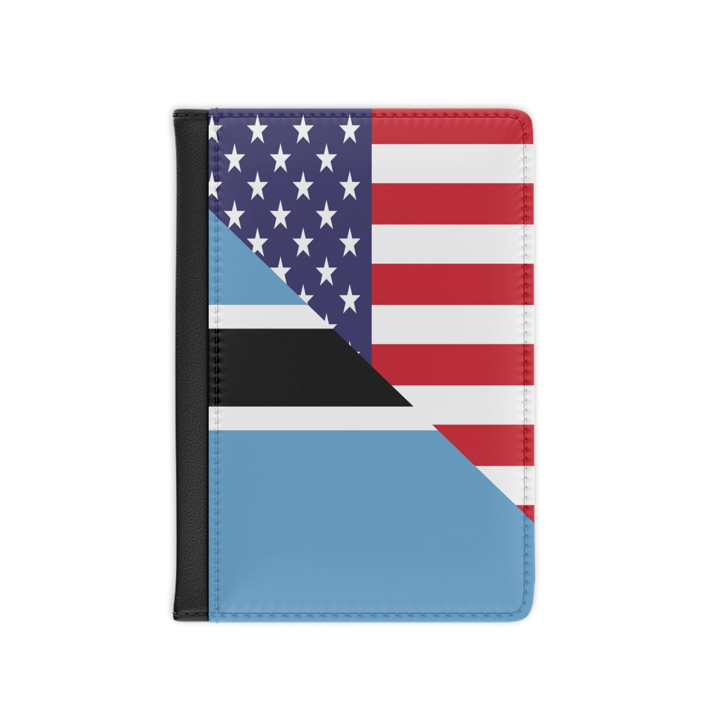 Botswana American Flag USA Passport Cover