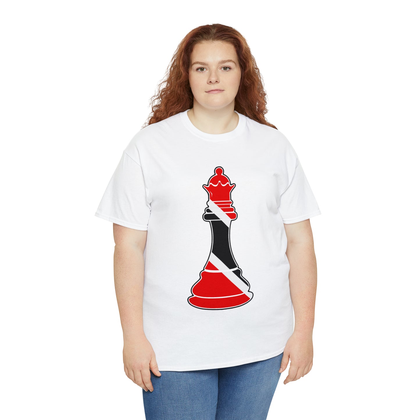 Trini Queen Trinidad and Tobago Flag Chess Piece T-Shirt | Unisex Tee Shirt