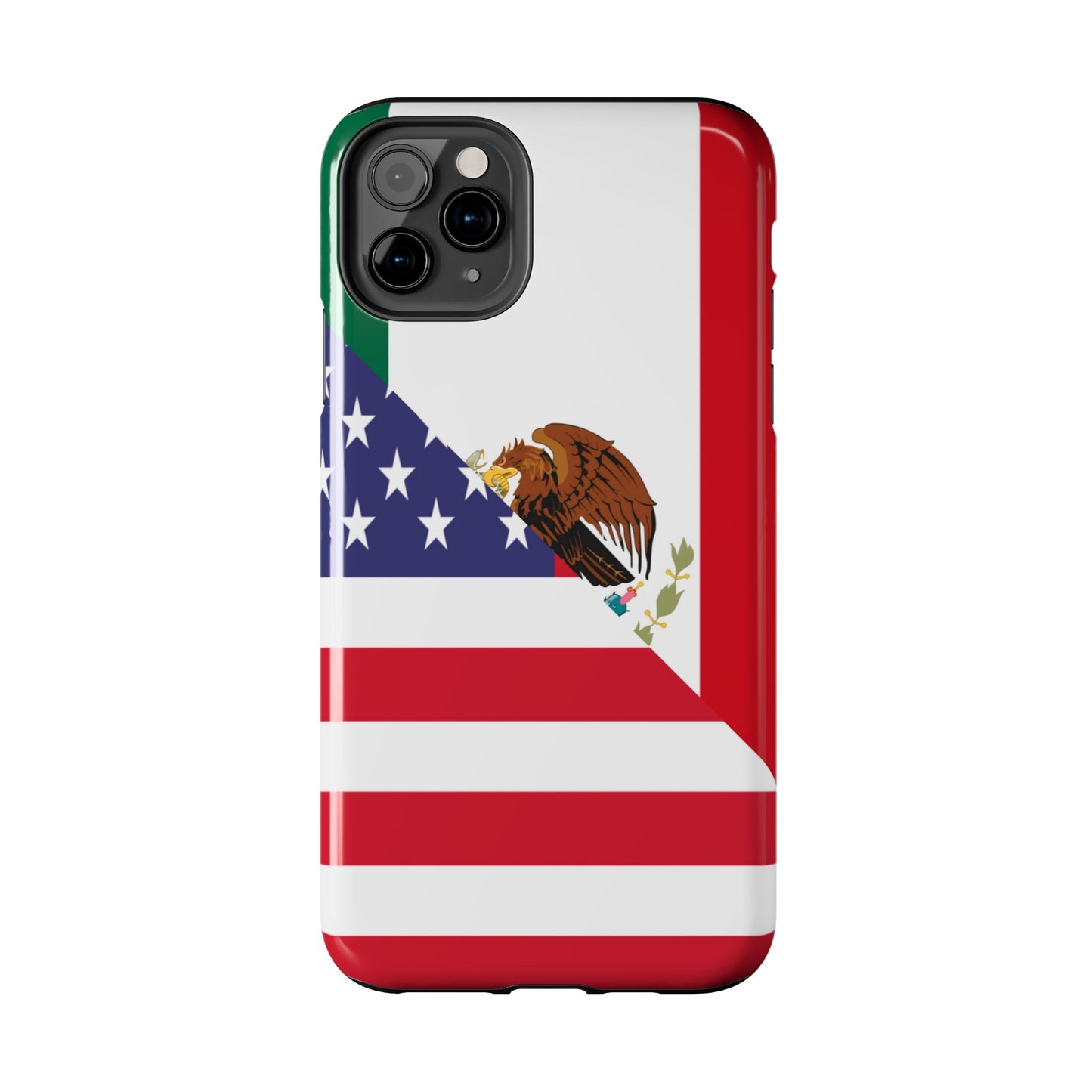 Mexican American Flag Mexico USA Tough Phone Cases