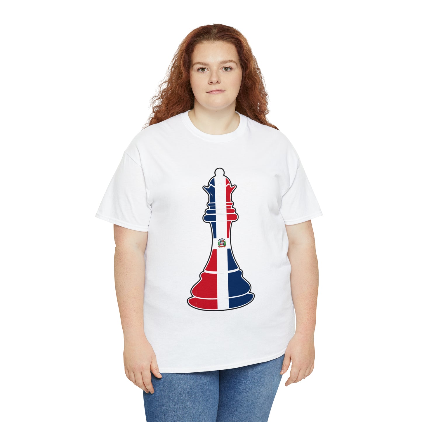 Dominican Republic Queen Flag Chess Piece DR T-Shirt | Unisex Tee Shirt