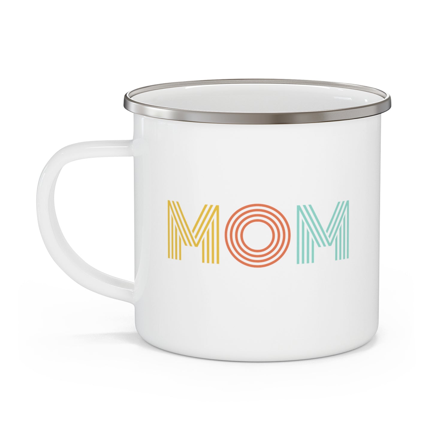 Mom Est 2023 Mothers Day Gift for Mommy 12oz Enamel Mug