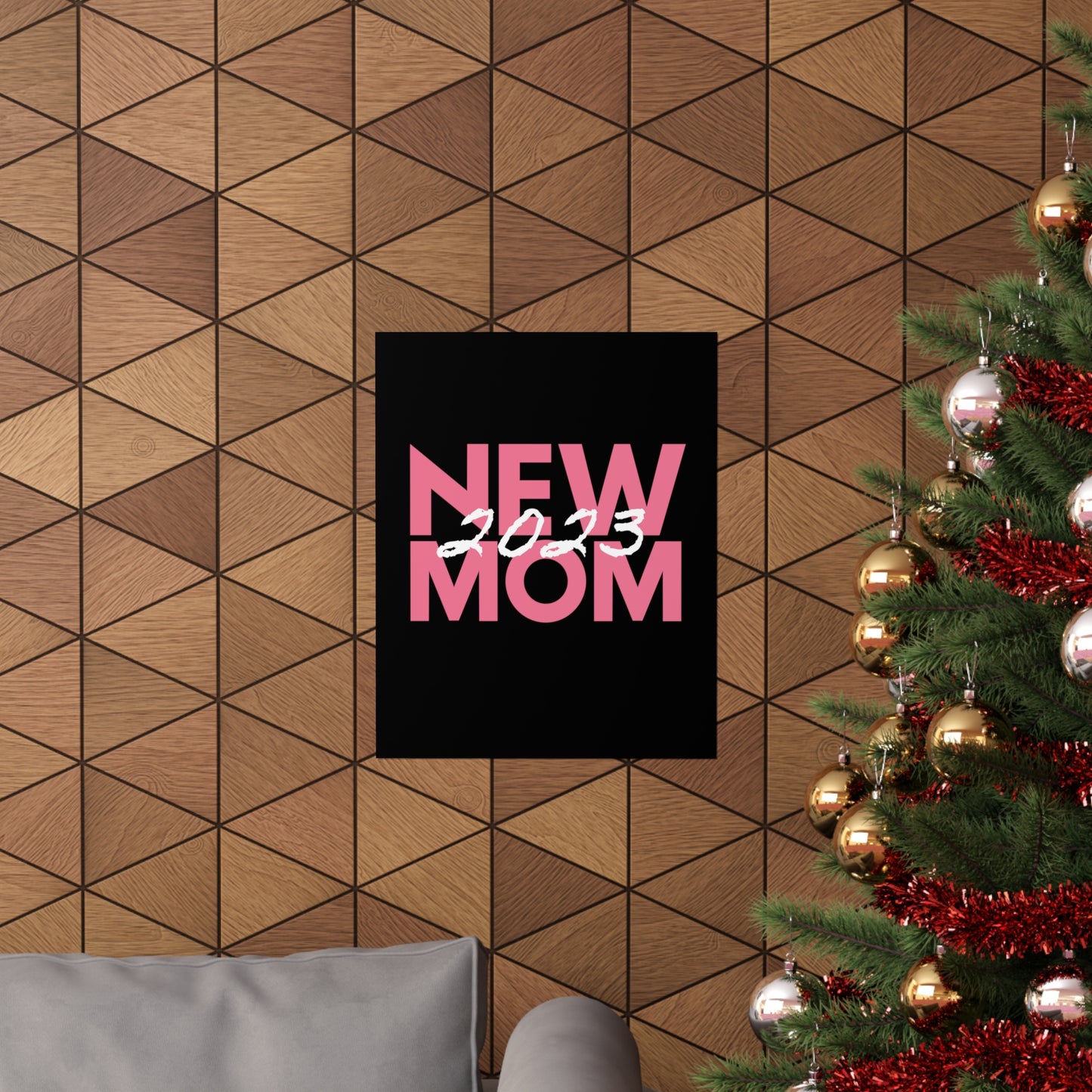 New Mom 2023 First Time Mother Premium Matte Poster