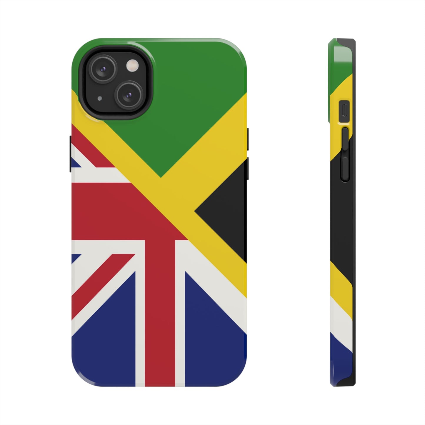 UK Jamaican Flag Union Jack Jamaica Tough Phone Cases