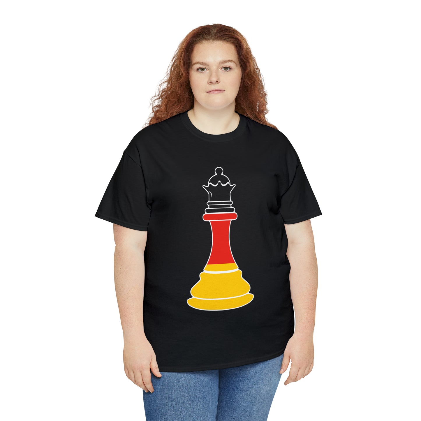 German Queen Flag Chess Piece Germany T-Shirt | Unisex Tee Shirt