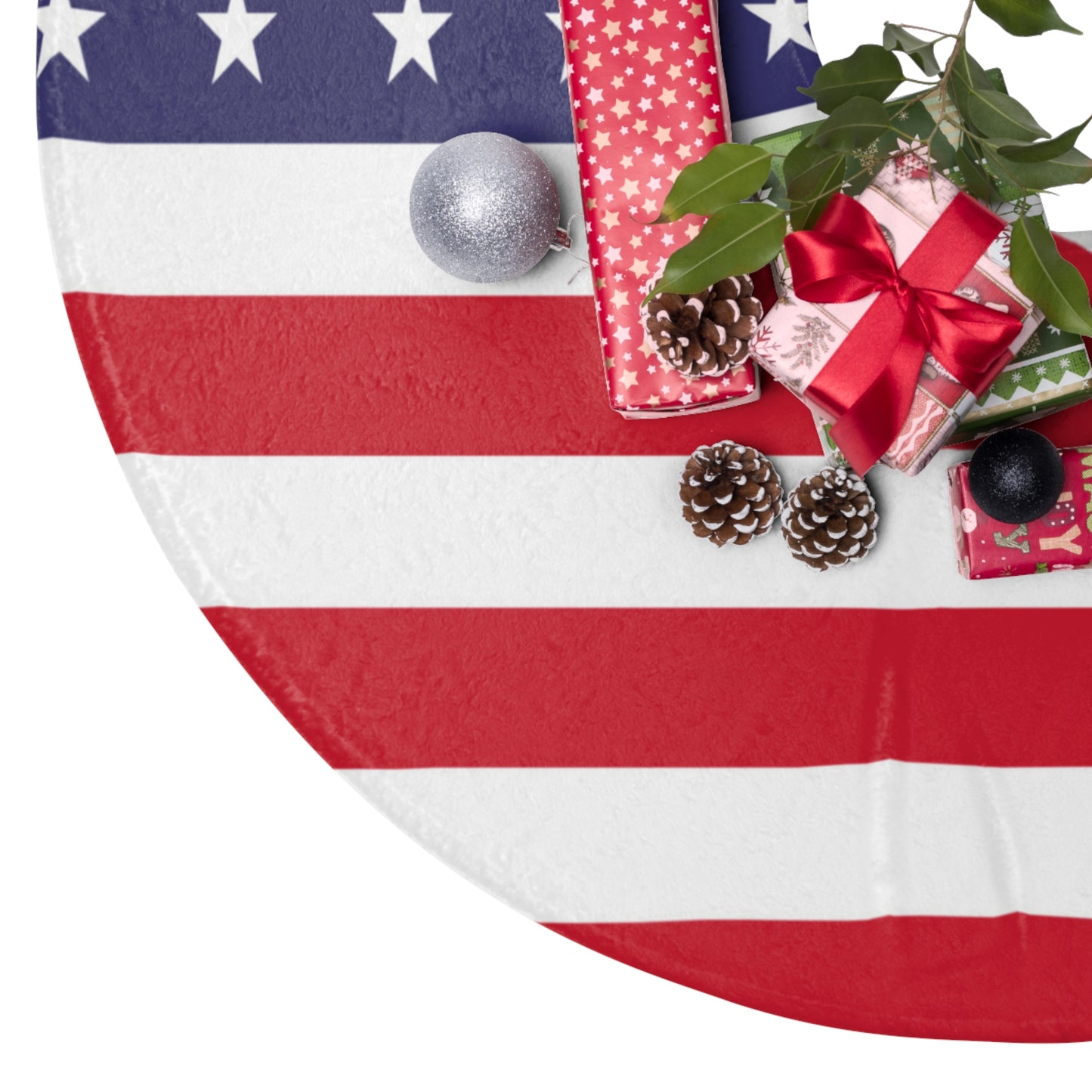 Bermudian American Bermuda USA Christmas Tree Skirt