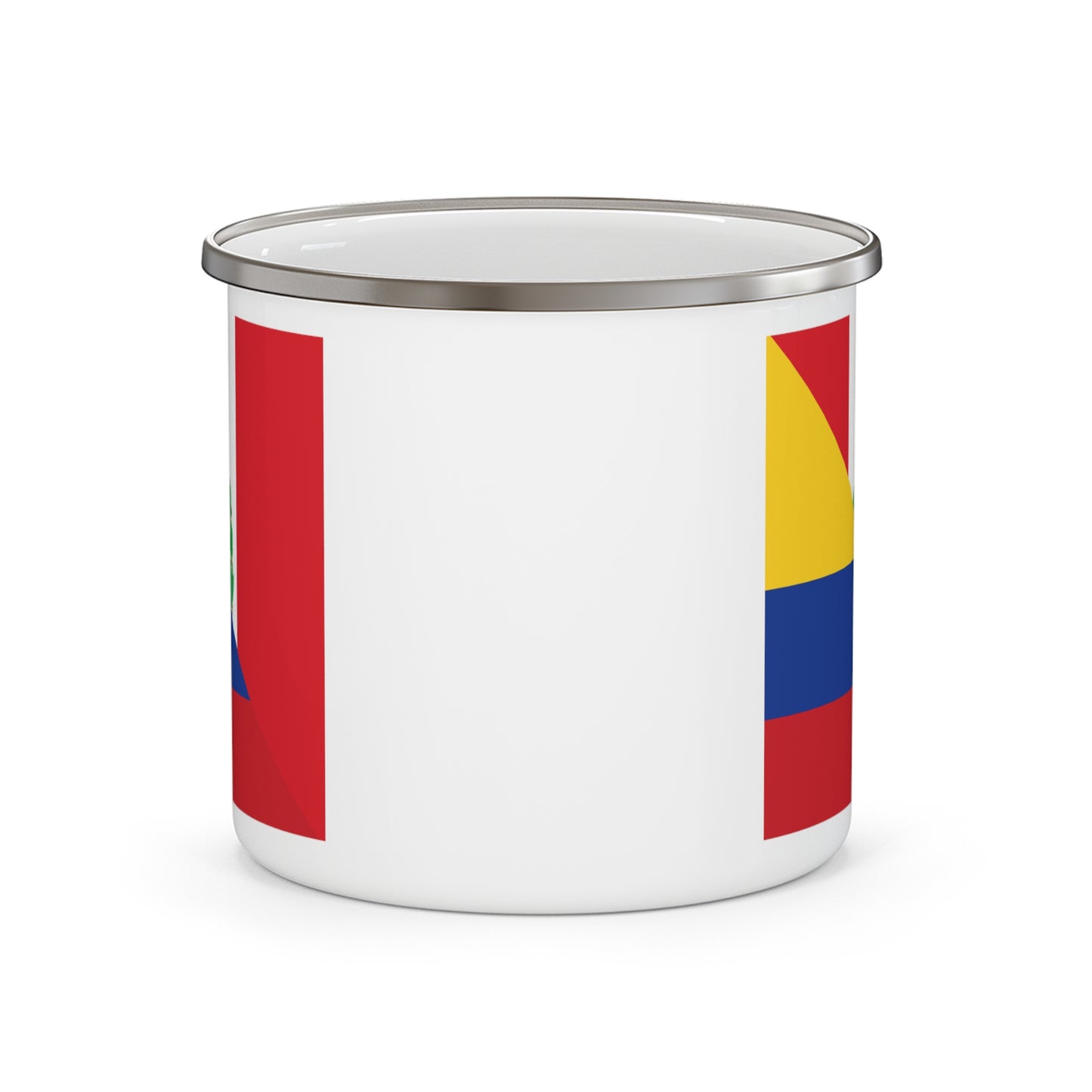 Peru Colombia Flag Peruvian Colombian 12oz Enamel Mug