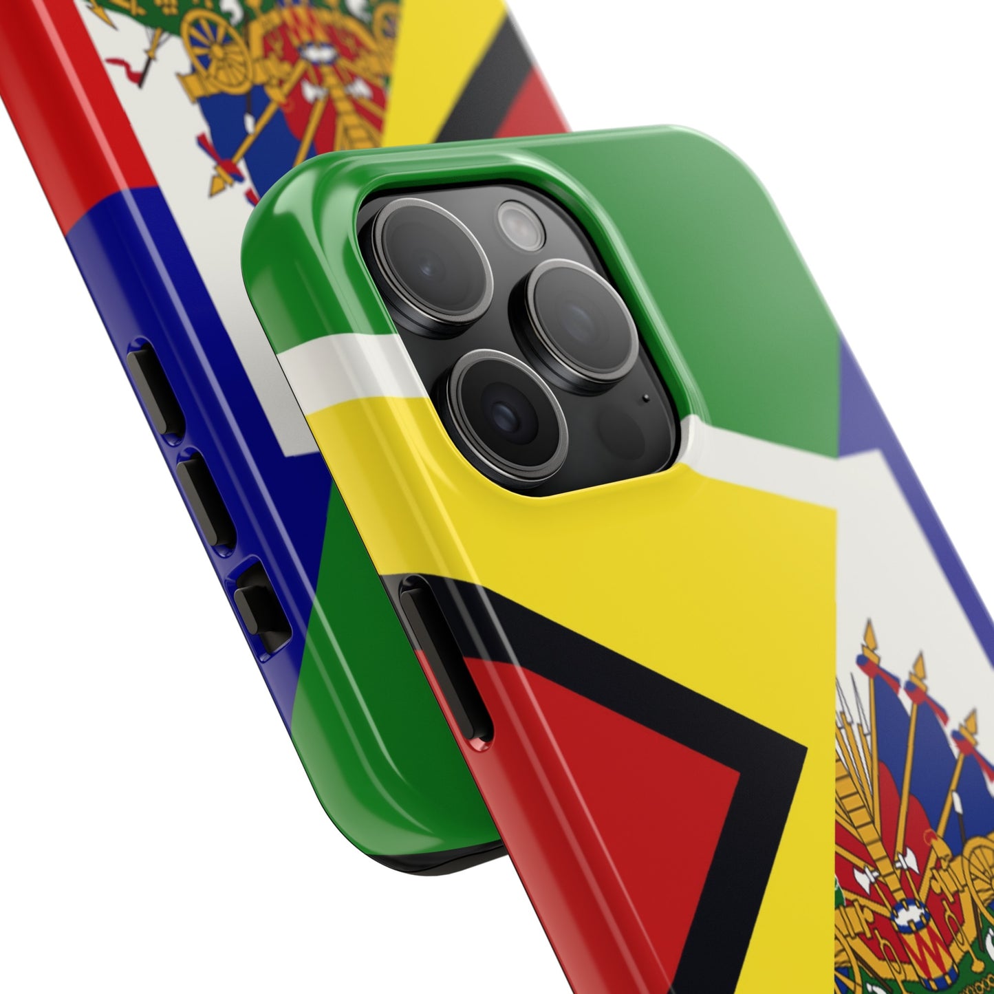 Haiti Guyana Flag Haitian Guyanese Tough Phone Cases