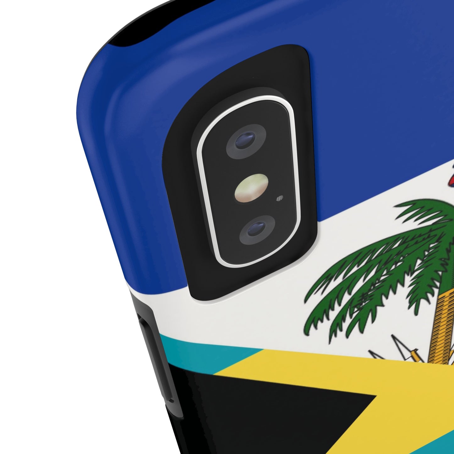 Bahamas Haiti Flag Bahamian Haitian Tough Phone Cases