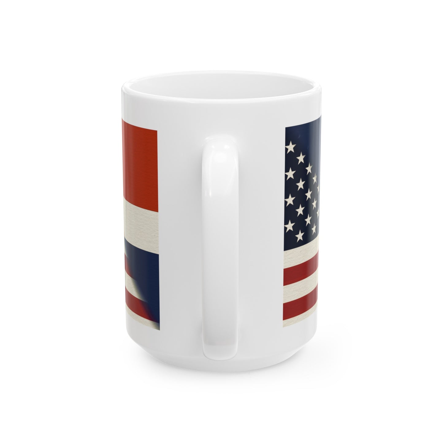 Dominican Republic America Flag | US D.R. Ceramic Mug 11oz, 15oz Cup