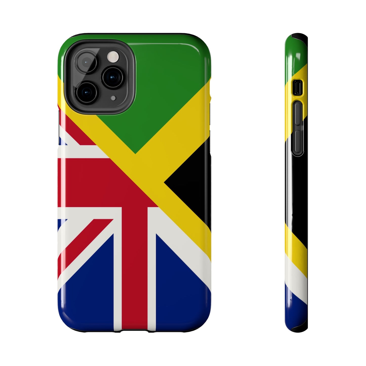 UK Jamaican Flag Union Jack Jamaica Tough Phone Cases