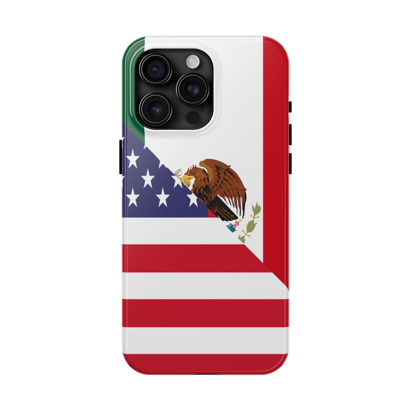 Mexican American Flag Mexico USA Tough Phone Cases