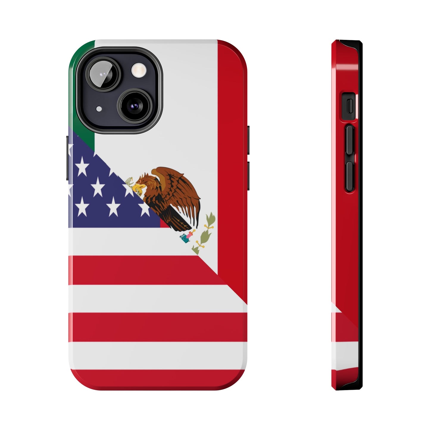 Mexican American Flag Mexico USA Tough Phone Cases