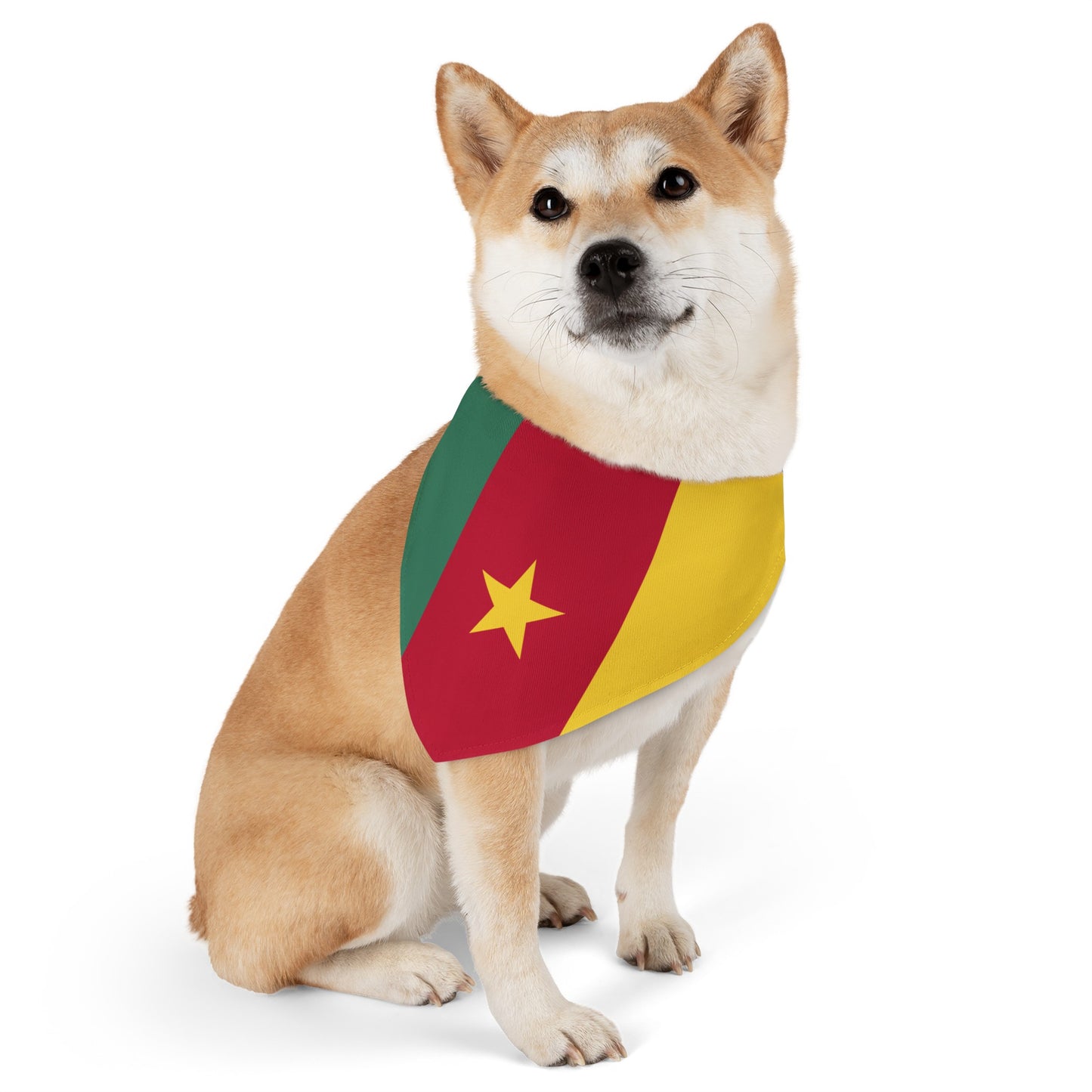 Cameroon Pet Bandana Collar | Cameroonian flag Dog Cat Animal