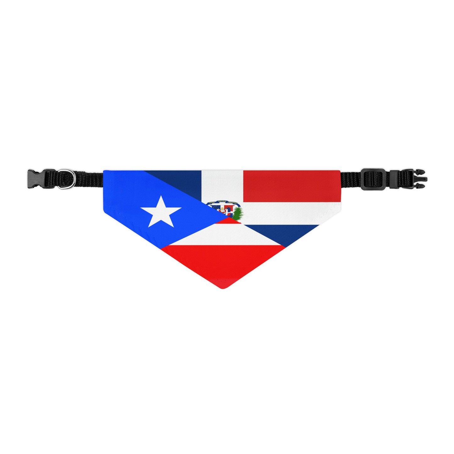 Puerto Rico Dominican Republic Pet Dog Cat Bandana Collar | PR DR