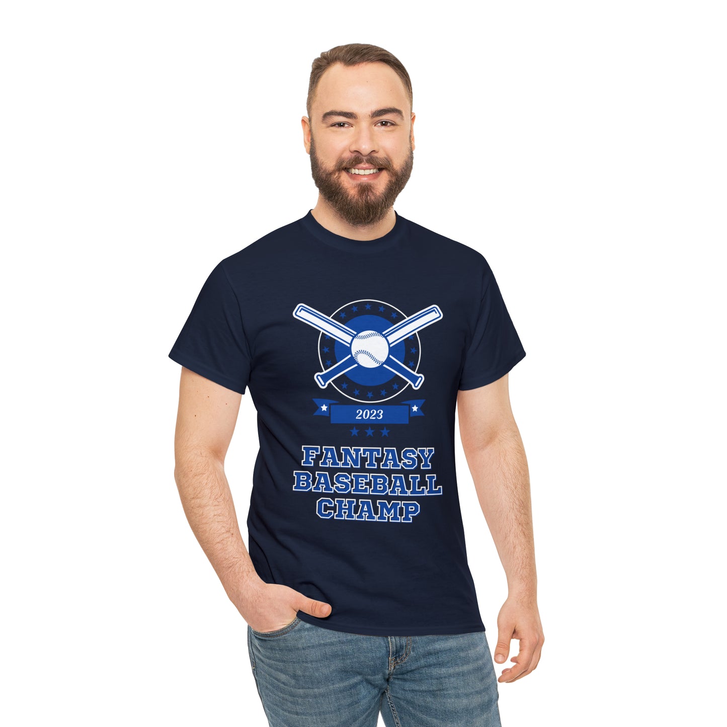 Fantasy Baseball 2023 Champion Fantasy League Champ T-Shirt | Unisex Tee Shirt