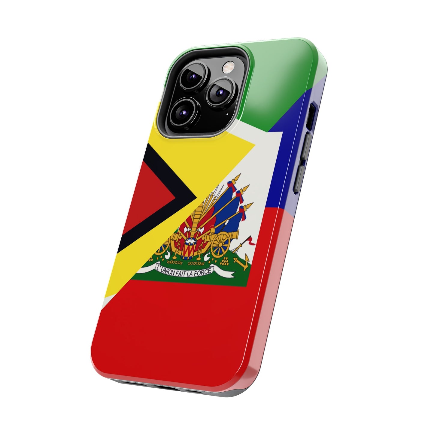 Haiti Guyana Flag Haitian Guyanese Tough Phone Cases