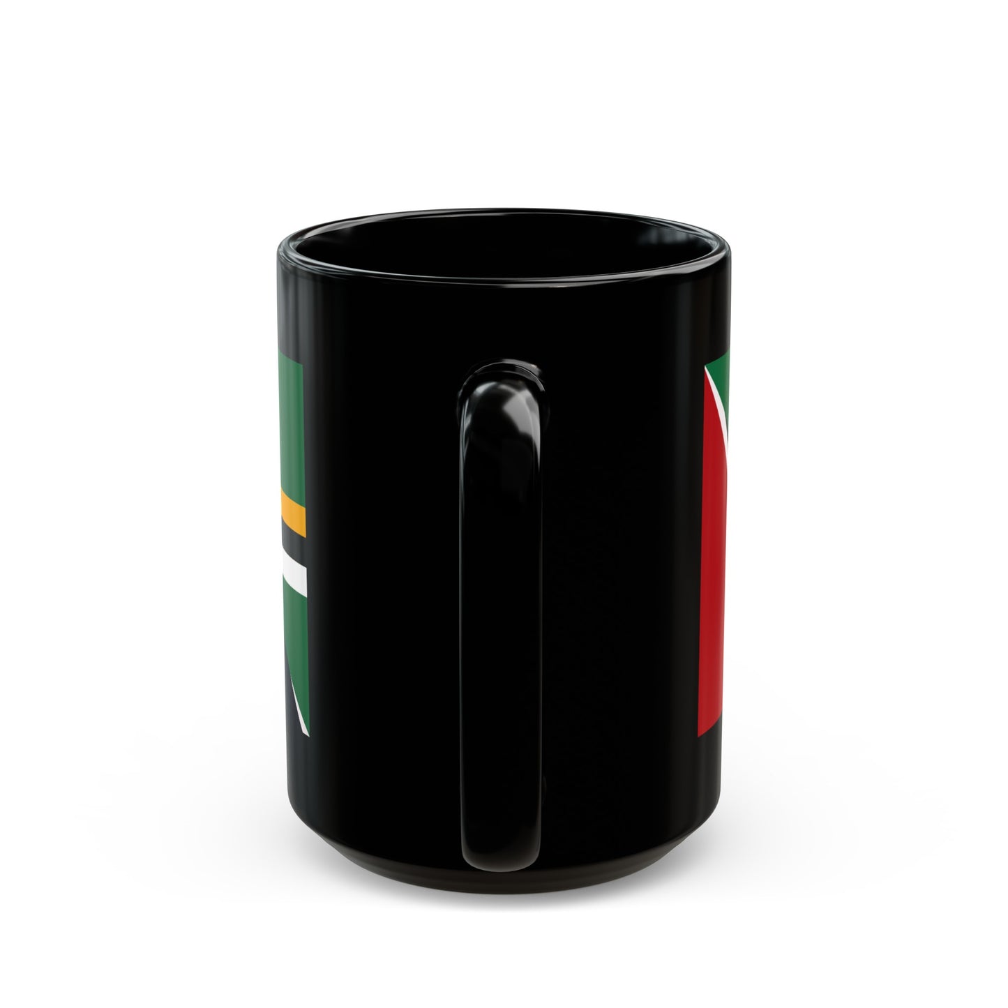 Trinidad Dominica Flag Trini Tobago Black Mug (11oz, 15oz)