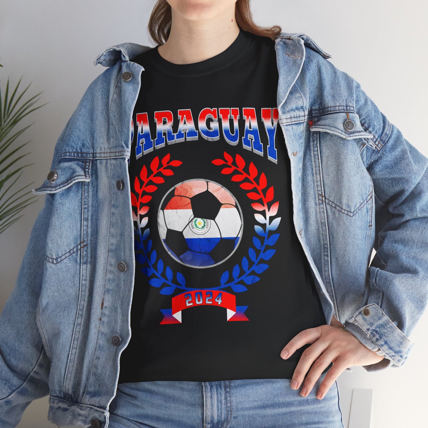 Paraguay 2024 Soccer Football Championship Games Paraguayan Team T-Shirt | Unisex Tee Shirt