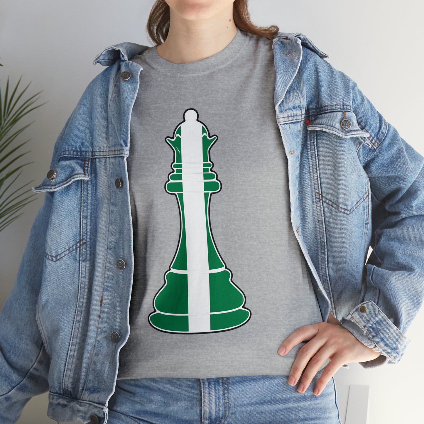 Nigerian Queen Flag Chess Piece Nigeria T-Shirt | Unisex Tee Shirt