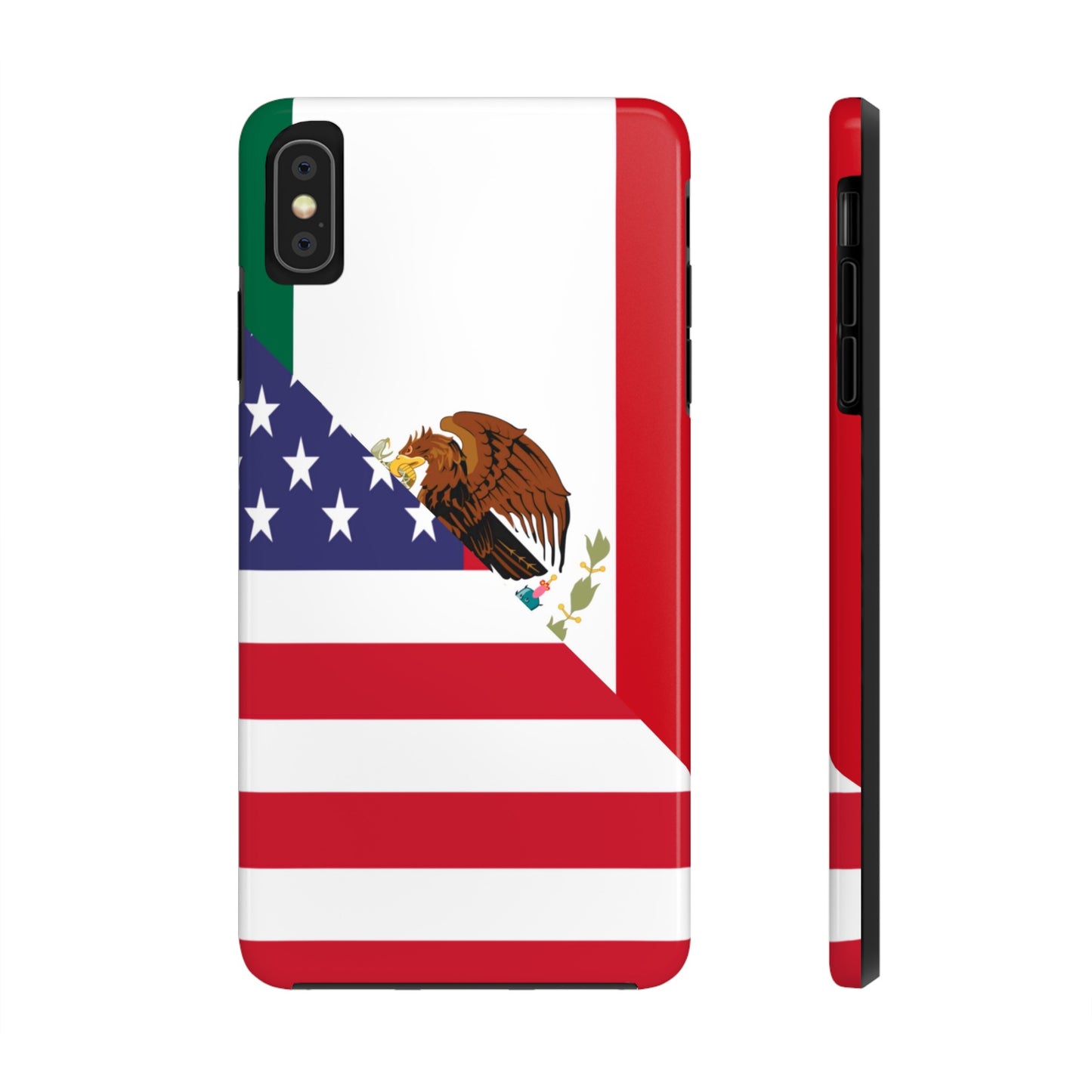 Mexican American Flag Mexico USA Tough Phone Cases