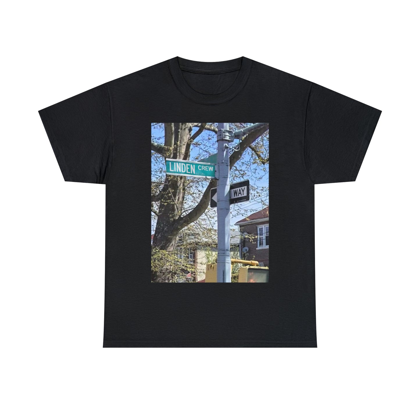 Linden Crew Street Sign T-Shirt | Unisex Tee Shirt