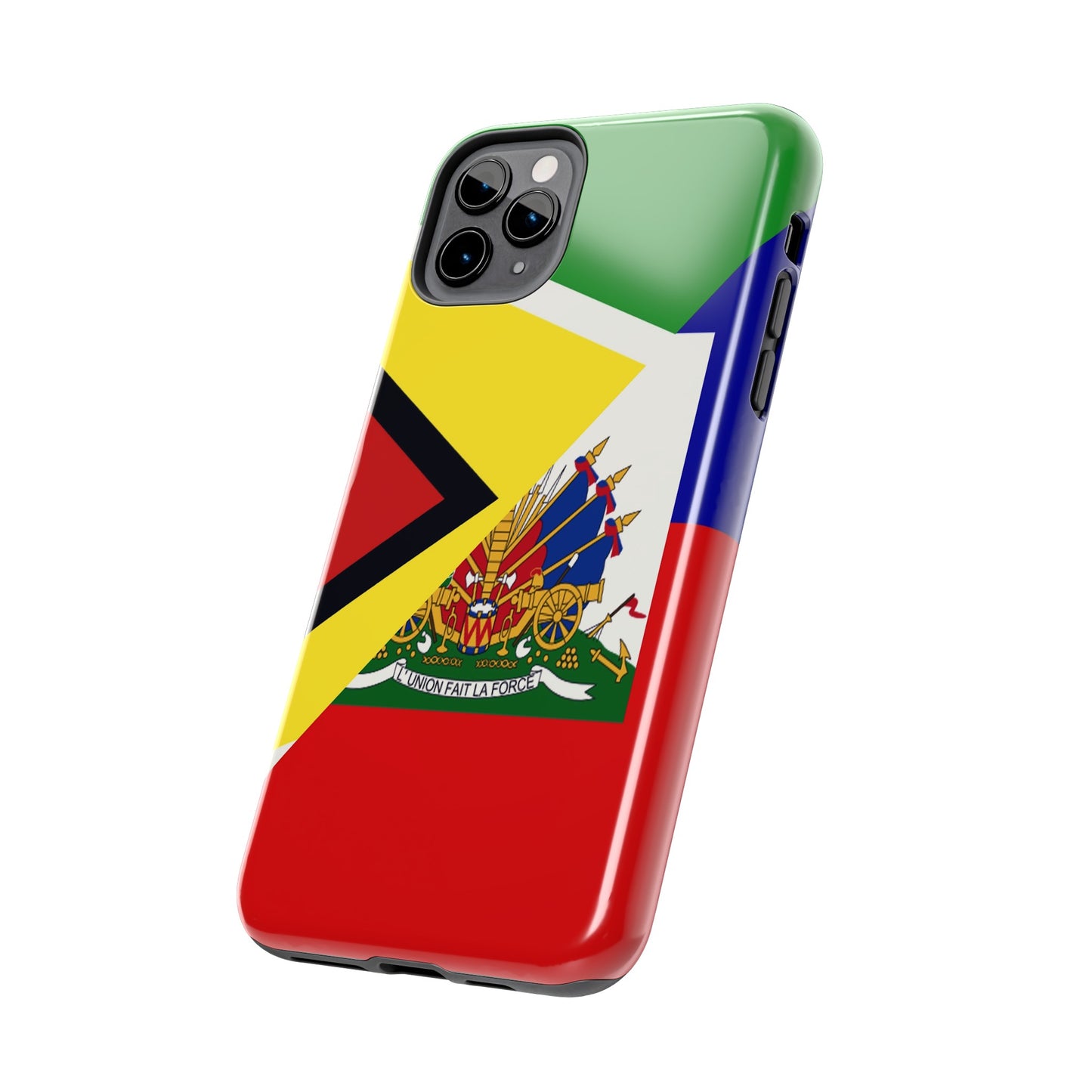 Haiti Guyana Flag Haitian Guyanese Tough Phone Cases