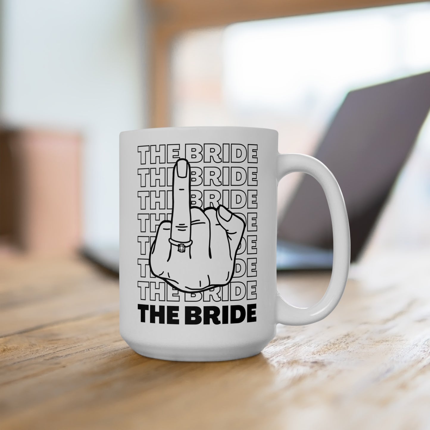 Bride Bridal Shower Fiance Bachelorette Gift Ceramic Mug 11oz, 15oz Cup