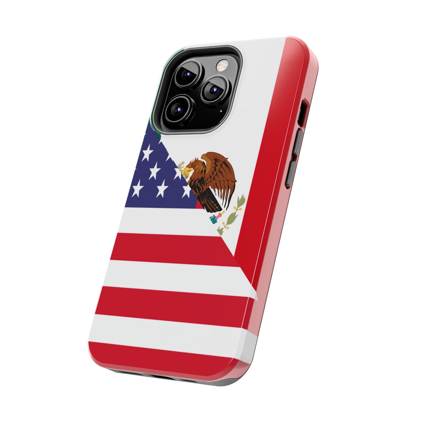 Mexican American Flag Mexico USA Tough Phone Cases