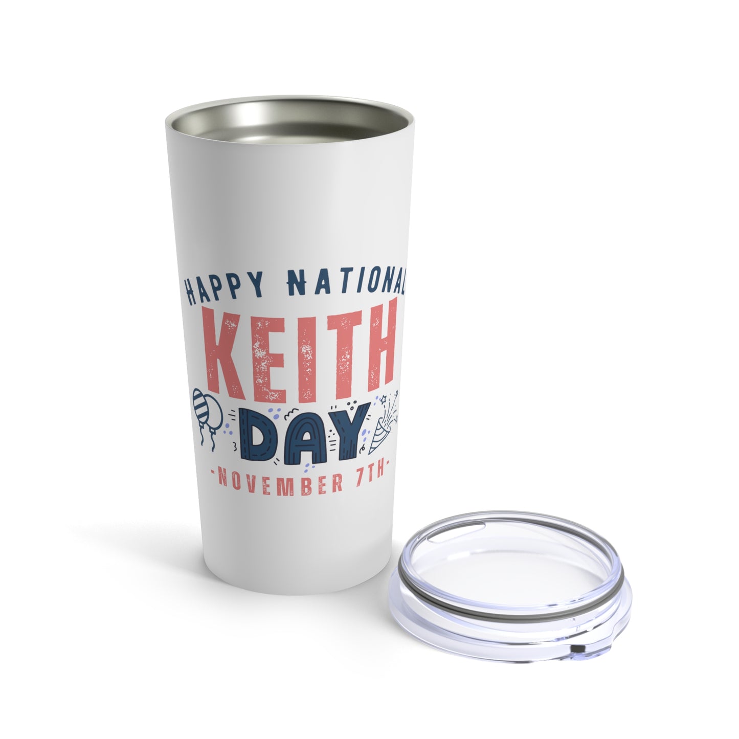 National Keith Day November 7th Occupation Tumbler 20oz Beverage Container