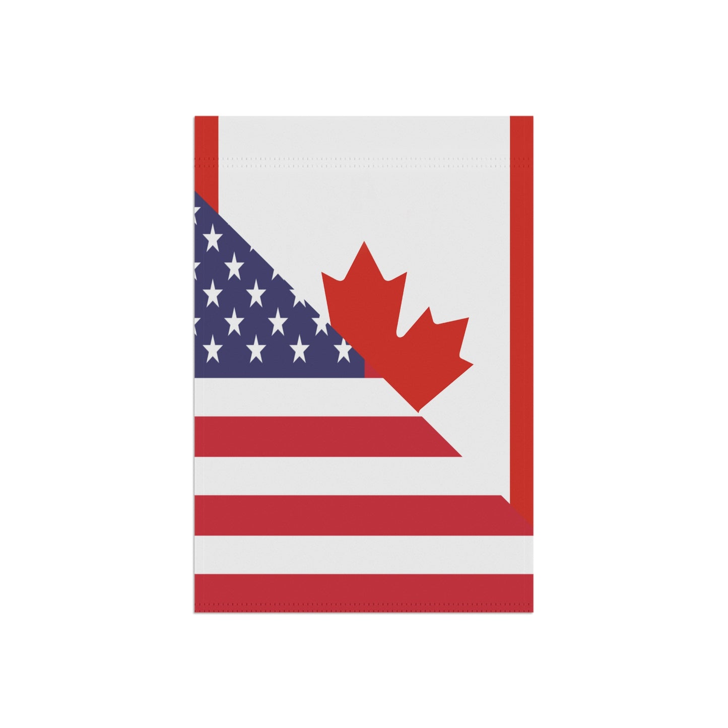 Canadian American Flag Canada USA Garden & House Banner