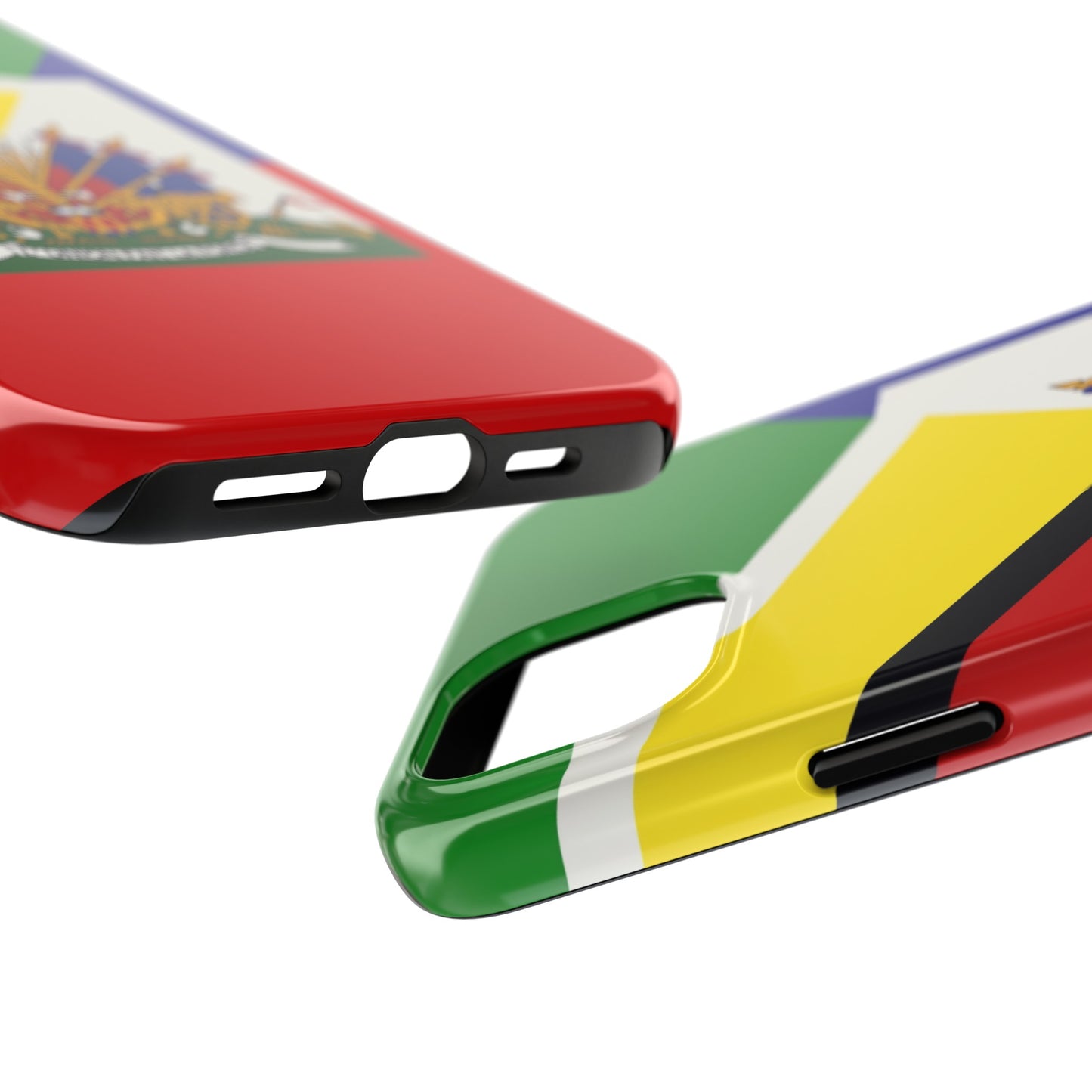 Haiti Guyana Flag Haitian Guyanese Tough Phone Cases